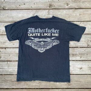 Vintage Kid Rock American Bad A** Shirt Large "MF QUITE LIKE ME"